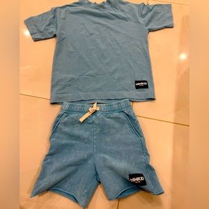 Boys Minikid shorts and shirt outfit‎